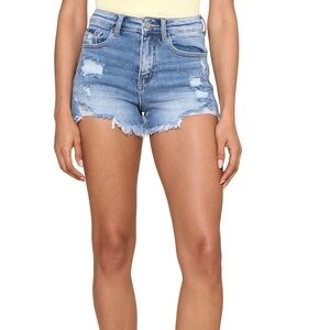 𝐍𝐖𝐓 | Vervet Pulsses High Rise Stretch Shorts